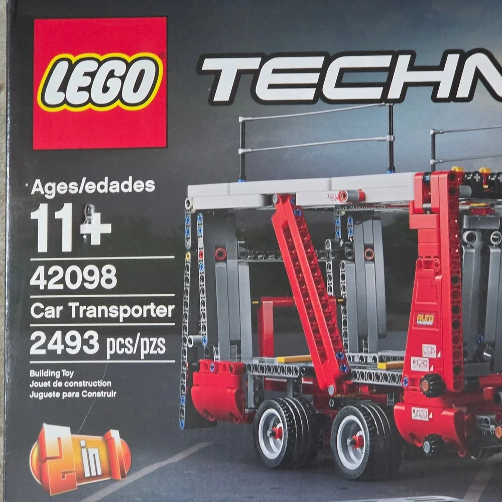 LEGO Technic Car Transporter 42098 Kids New 2-in-1 2493 Pcs 42098
